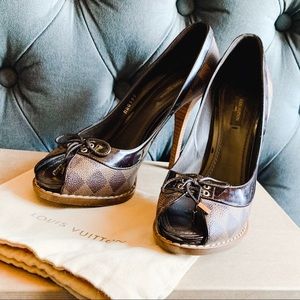 Louis Vuitton Peep Toe Heels